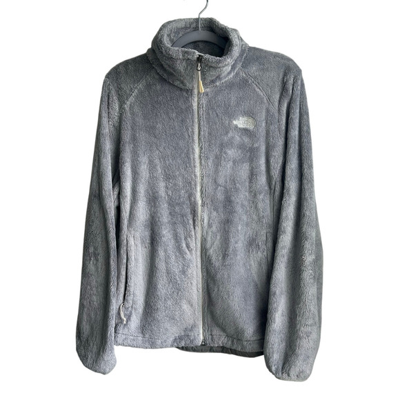 The North Face Full Zip Gray Osito Jacket - Large - Picture 1 of 5